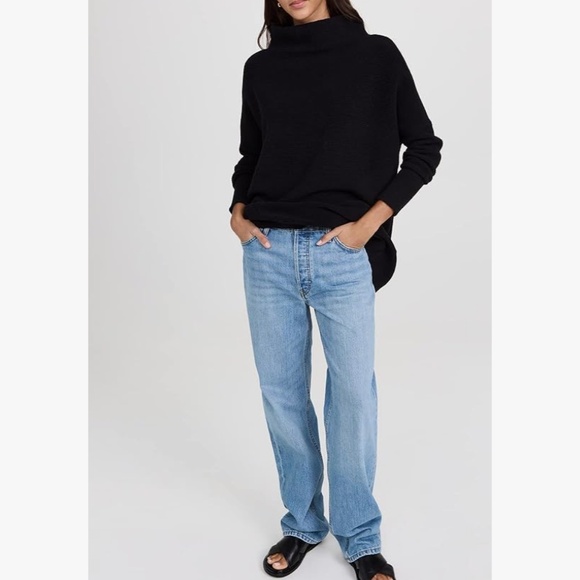 Free People Ottoman Tunic Women Medium Black - Picture 2 of 9